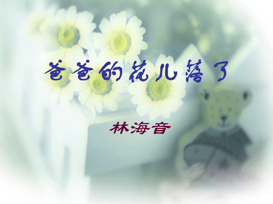 爸爸的花儿落了 (4).ppt_第1页