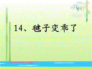 《毽子变乖了》PPT.ppt