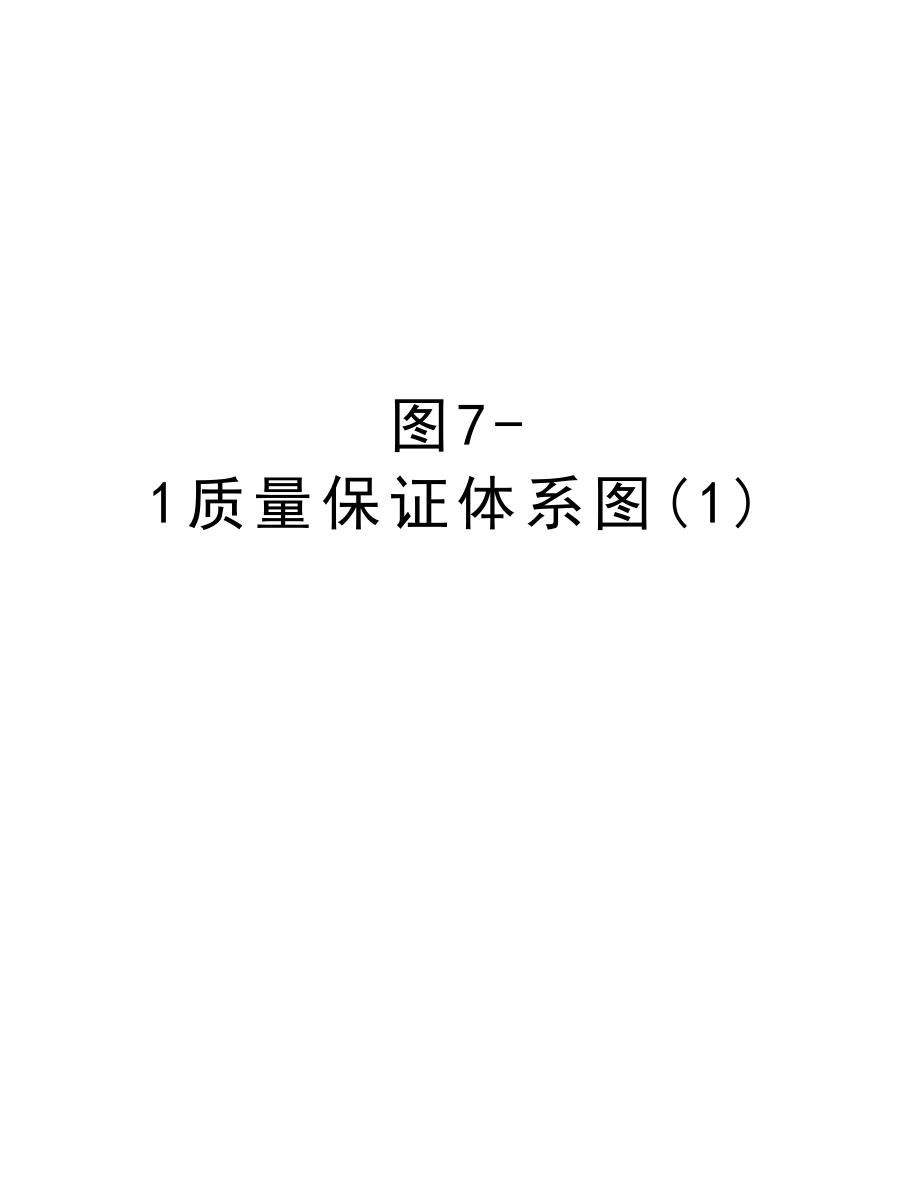 图71质量保证体系图.doc_第1页