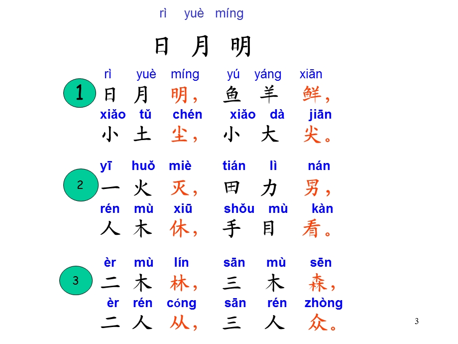 一年级语文《日月明》PPT课件2.ppt_第3页