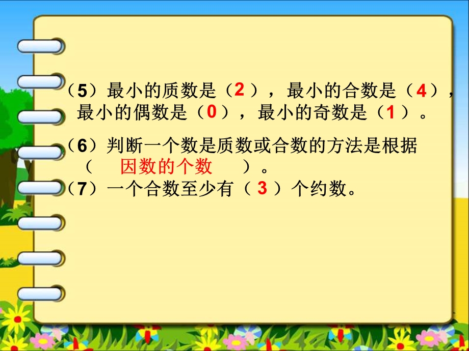 人教版五年级数学下册第二单元_质数和合数练习课.ppt_第3页