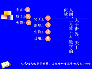 走进数学的世界-走进数学的殿堂.ppt