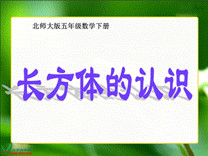 《长方体的认识》PPT课件之一.ppt