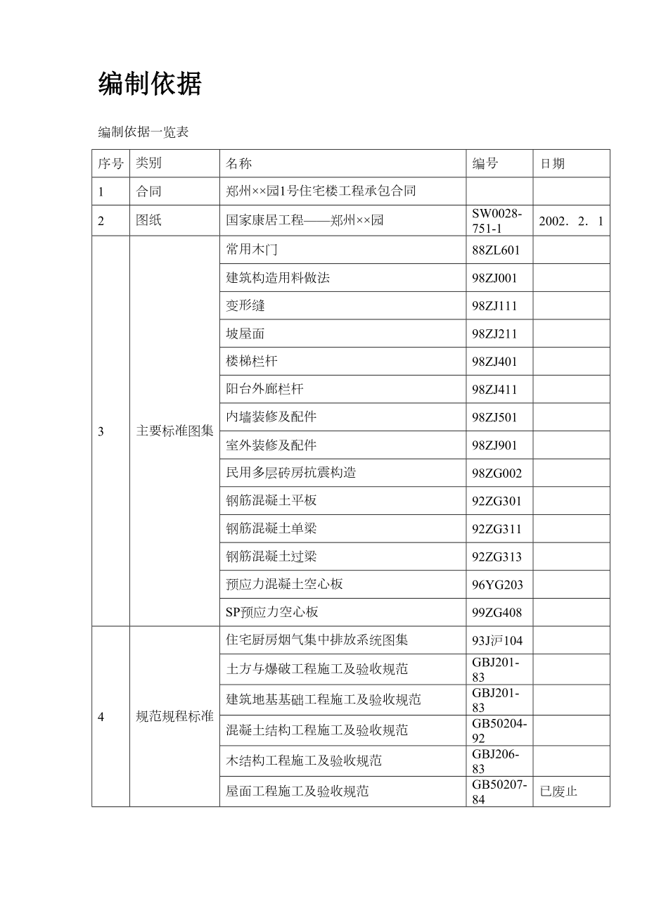 某小区1号住宅楼工程施工组织设计方案2.doc_第3页