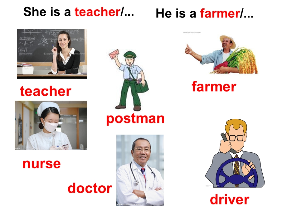 湘少版三年级上册unit10Is_he_a_farmer (2).ppt_第2页