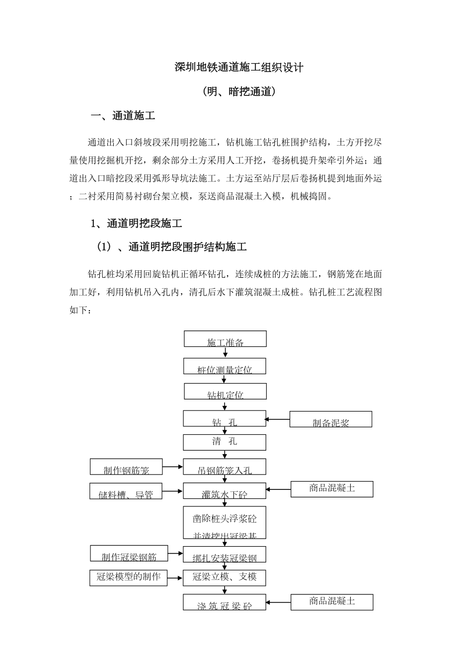 深圳地铁施工组织设计方案（明、暗挖）.doc_第2页