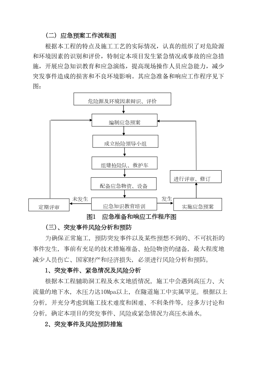 锦屏水电站辅助洞施工突水应急预案.doc_第3页