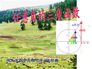 任意角的三角函数2.ppt