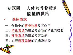 专题四人体营养物.ppt