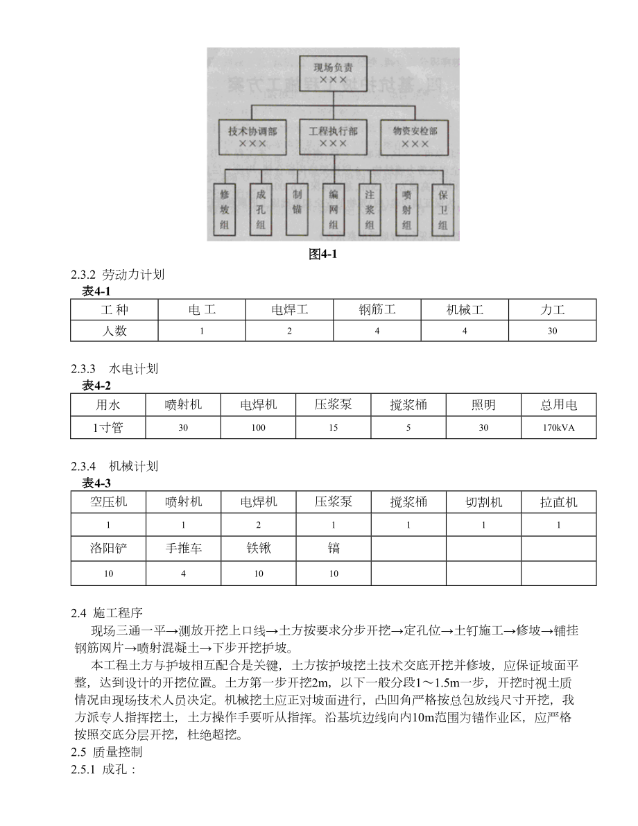 基坑护坡工程施工组织设计方案.doc_第3页