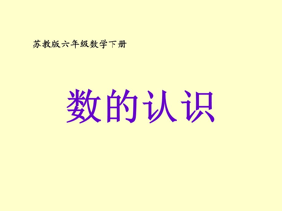 六年级数学下册《数的认识》PPT课件之二（苏教版）.ppt_第1页