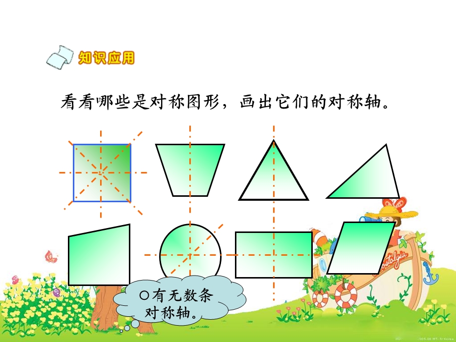 新北师大版五年级上册2-2《轴对称再认识(二)》.ppt_第3页