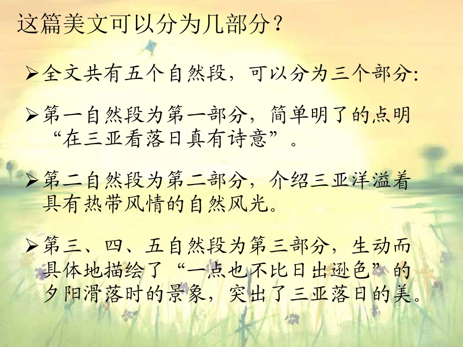 《三亚落日》课件.ppt_第3页