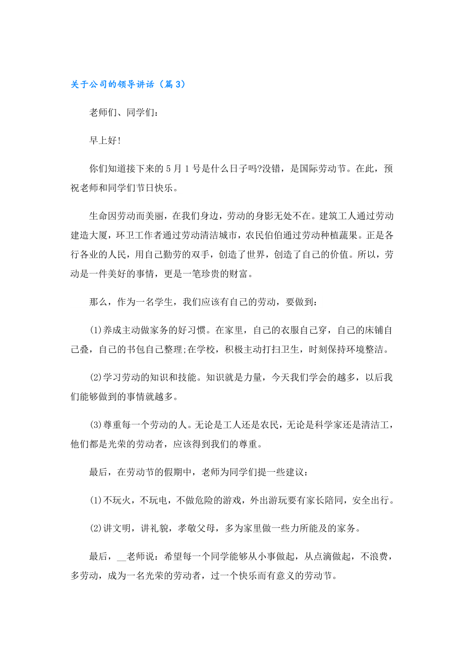 关于公司的领导讲话.doc_第3页