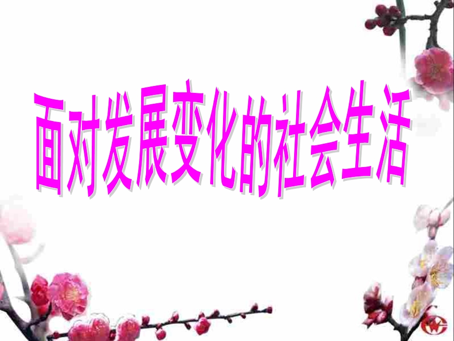 《面对发展变化的社会生活》课件.ppt_第2页