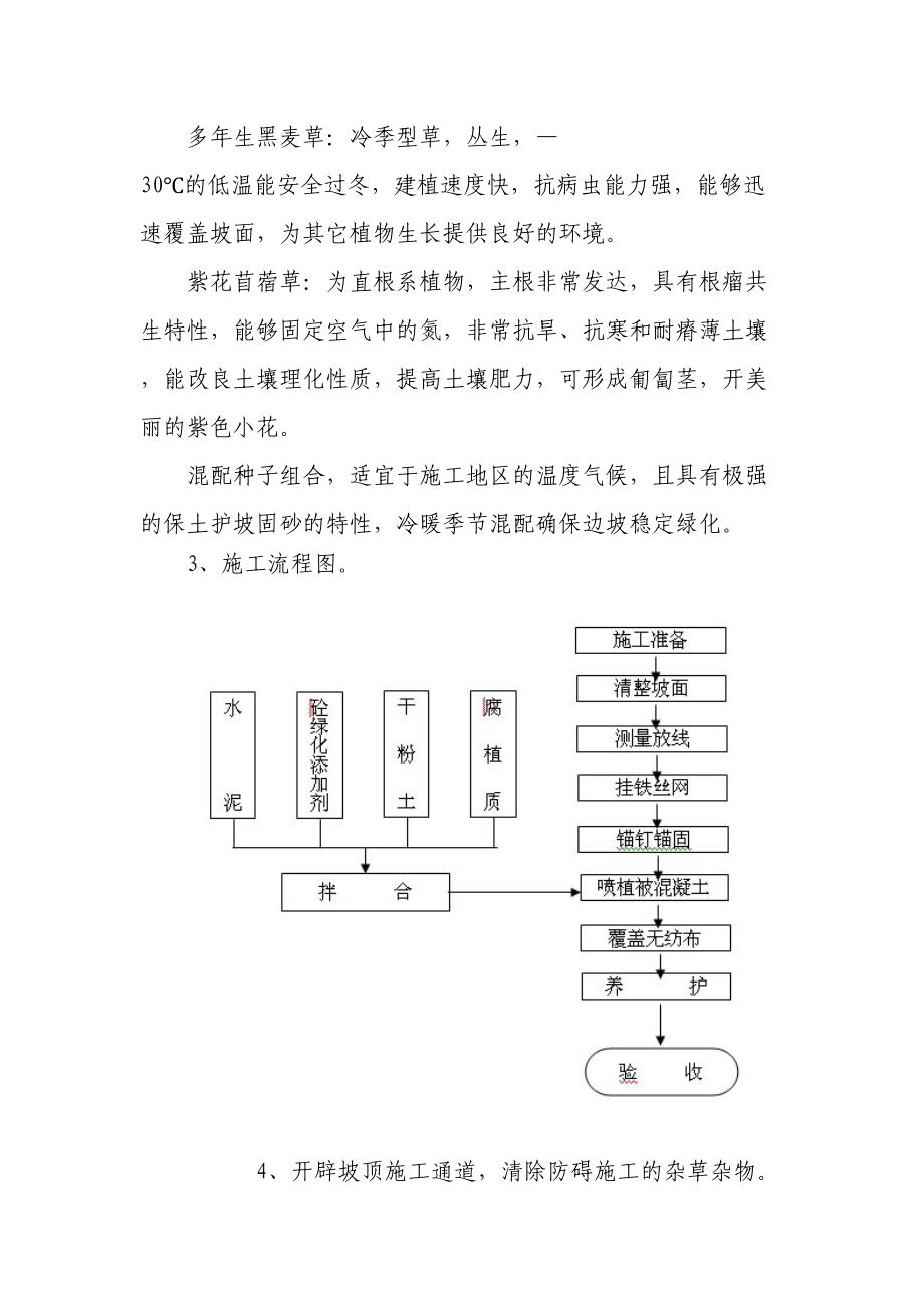 植被砼护坡绿化一般施工组织设计方案.doc_第3页