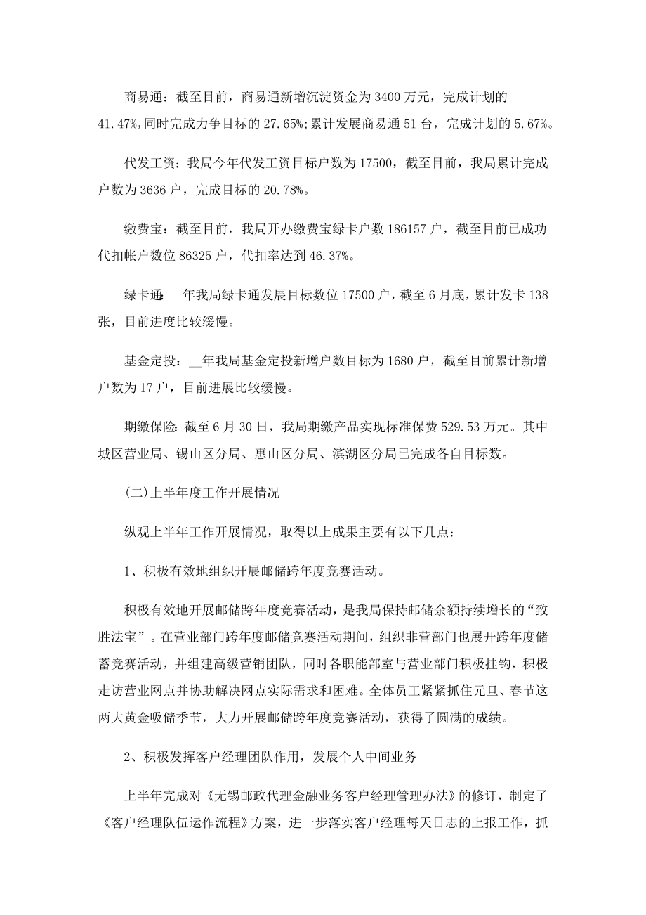 业务员上半总结模板.doc_第2页