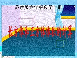 长方体和正方体体积的计算1.ppt