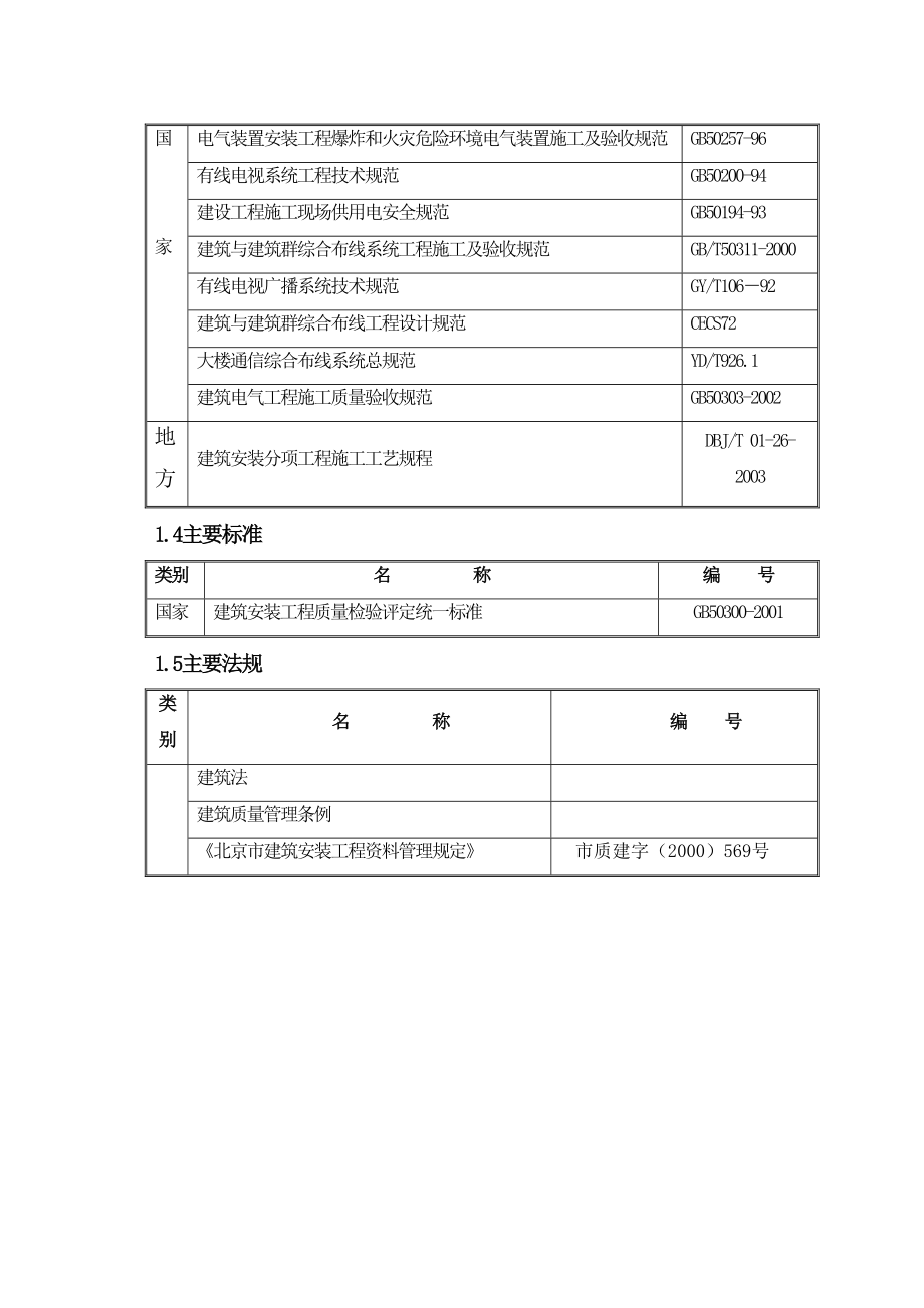 地工程电气施工组织设计方案二防电气施组.doc_第3页