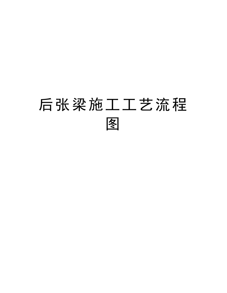 后张梁施工工艺流程图.doc_第1页