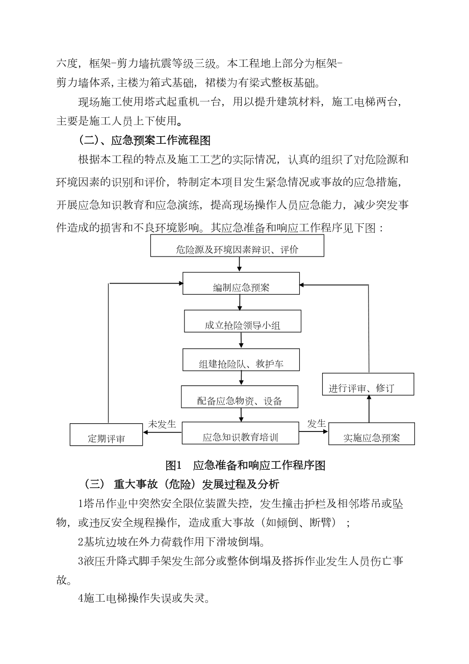 中铁十四局嘉恒广场高层施工应急预案.doc_第3页