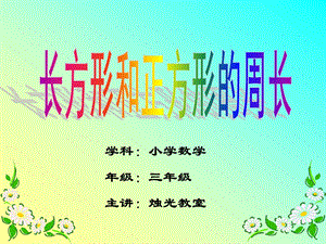 《长方形和正方形的周长》.ppt