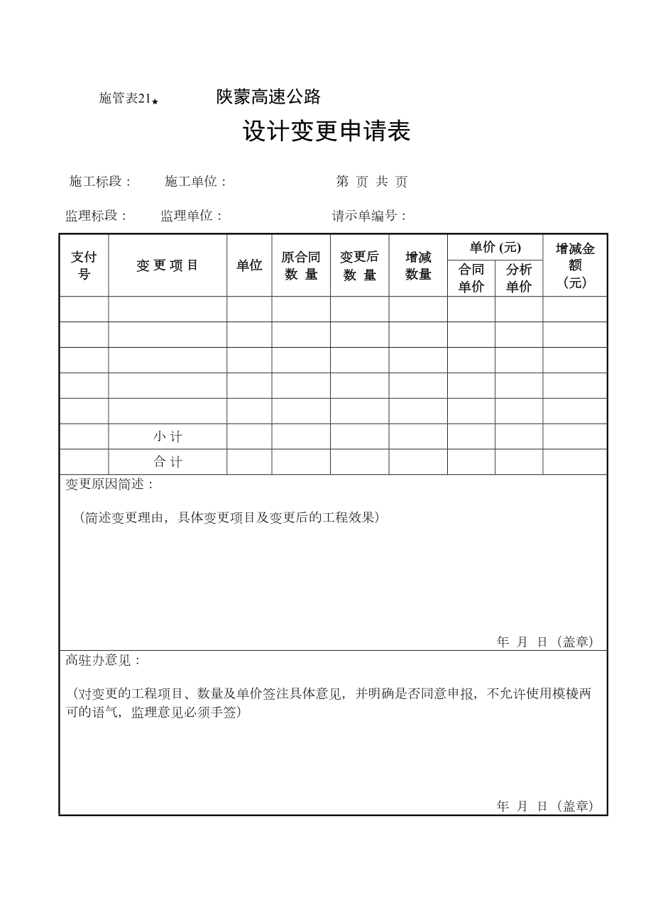 变更请示单表式.doc_第2页