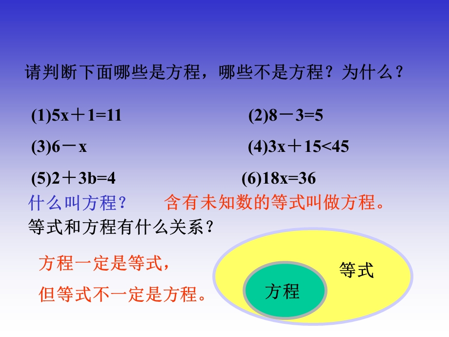 西师大版数学五年级下册《解方程》PPT课件2013.ppt_第3页