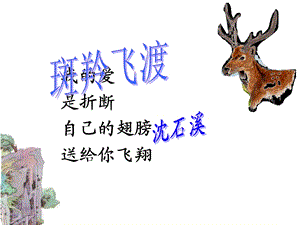 七年级下语文《斑羚飞渡》.ppt