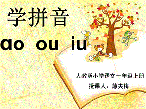 《汉语拼音10_ao_ou_iu》课件.ppt