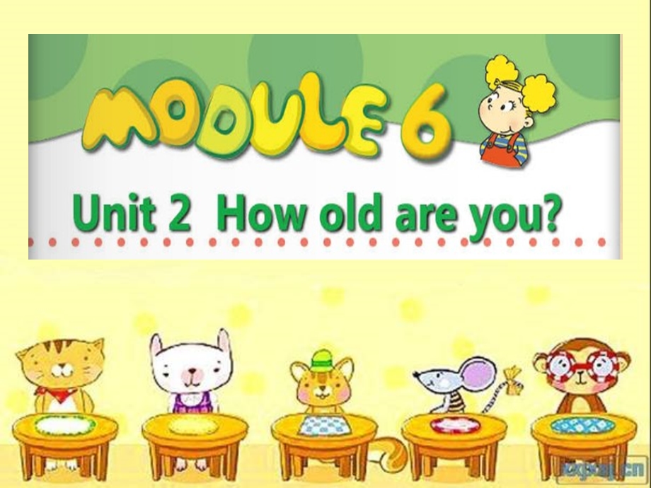 外研三年级上m6u2How_old_are_you.ppt_第1页