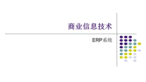 商业信息技术ERP系统.pptx