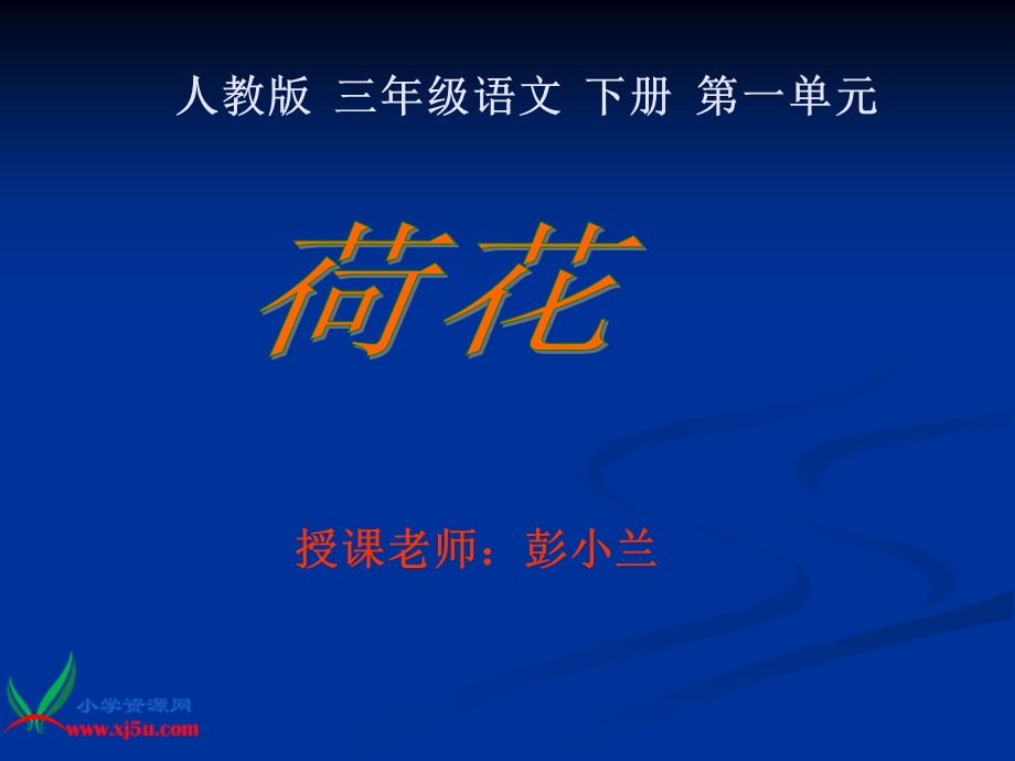 复件《荷花》PPT课.ppt_第1页