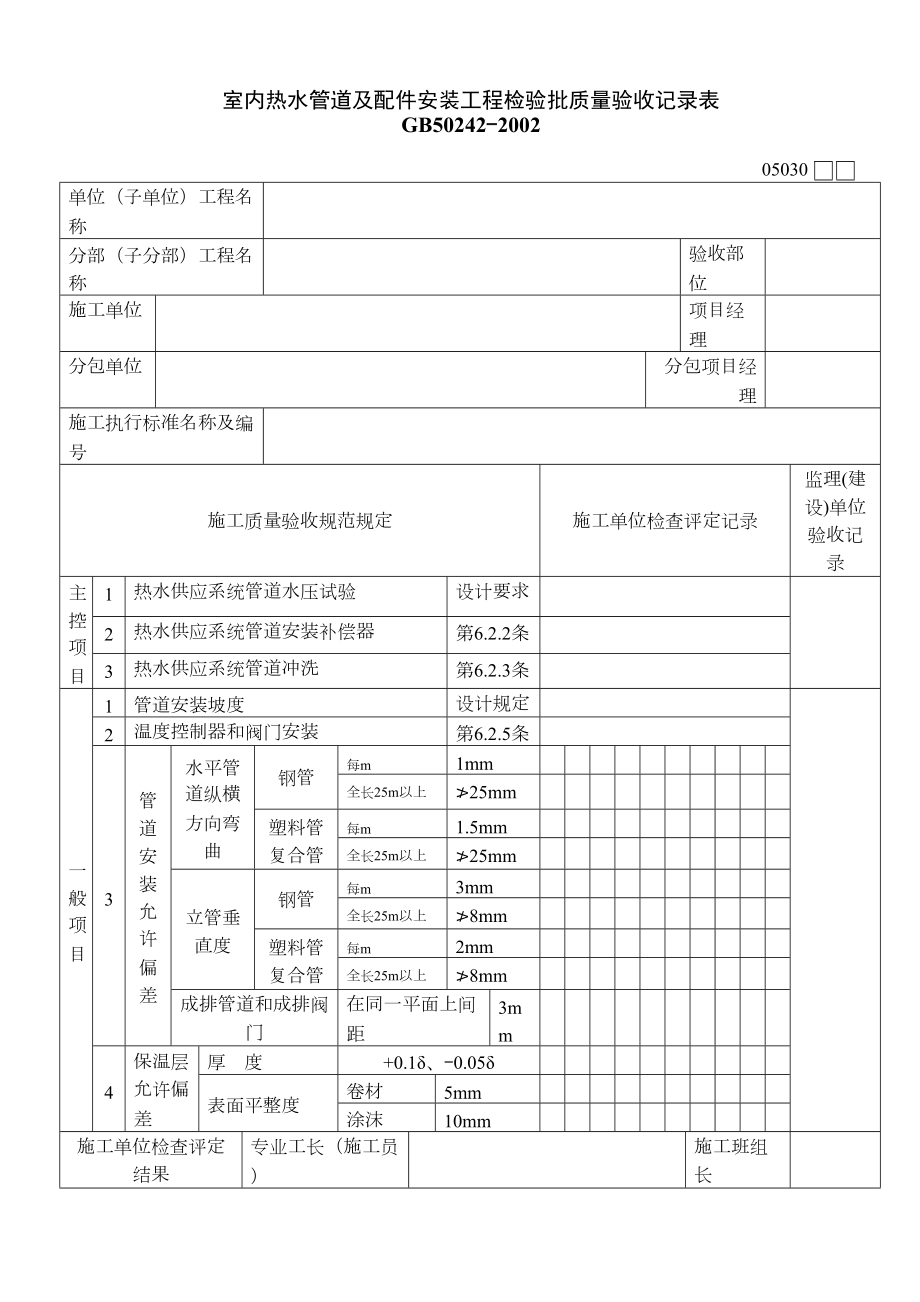 室内热水管道以及配件安装工程.doc_第2页