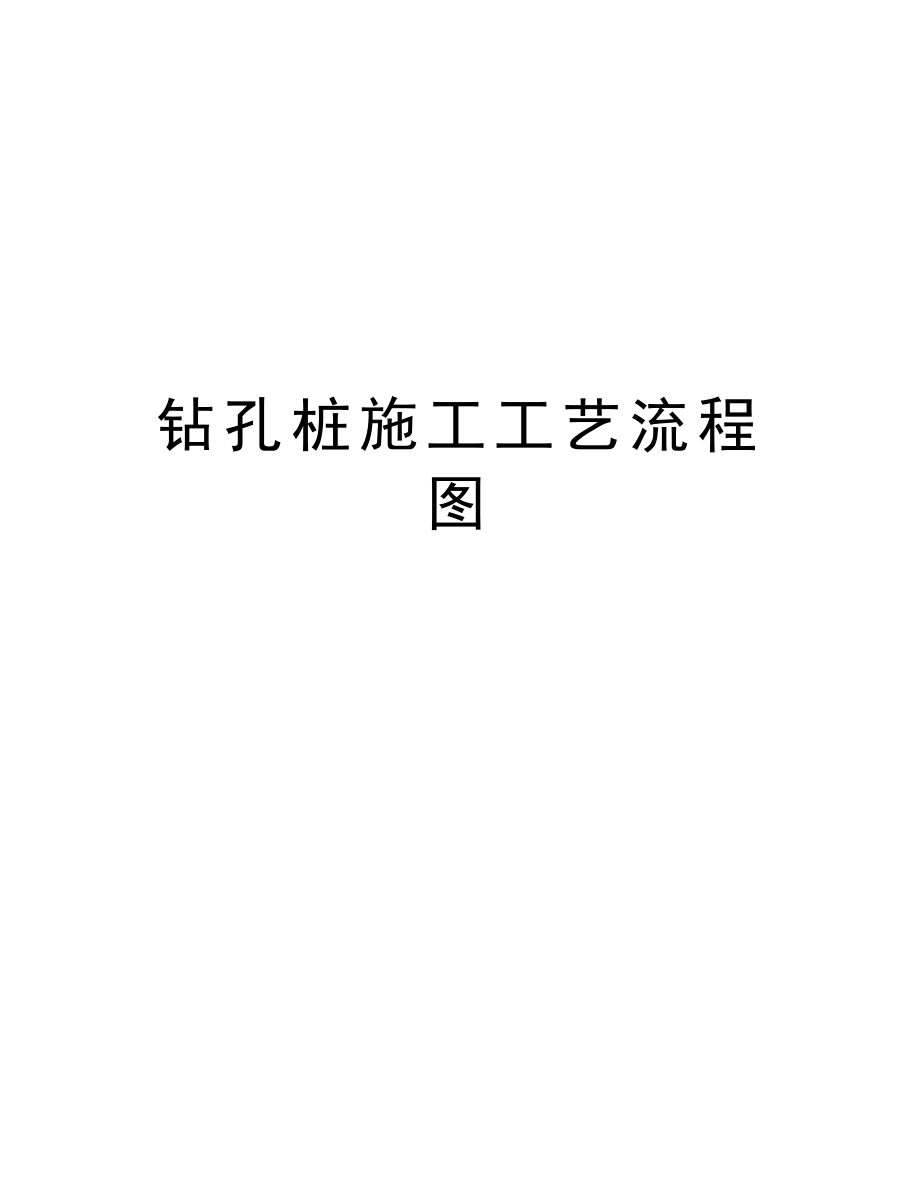 钻孔桩施工工艺流程图.doc_第1页