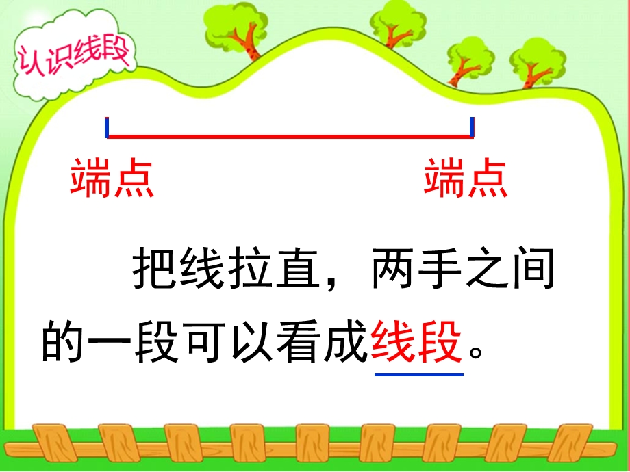 人教版小学二年级数学上册第一单元第五课时《认识线段》PPT课件.ppt_第3页