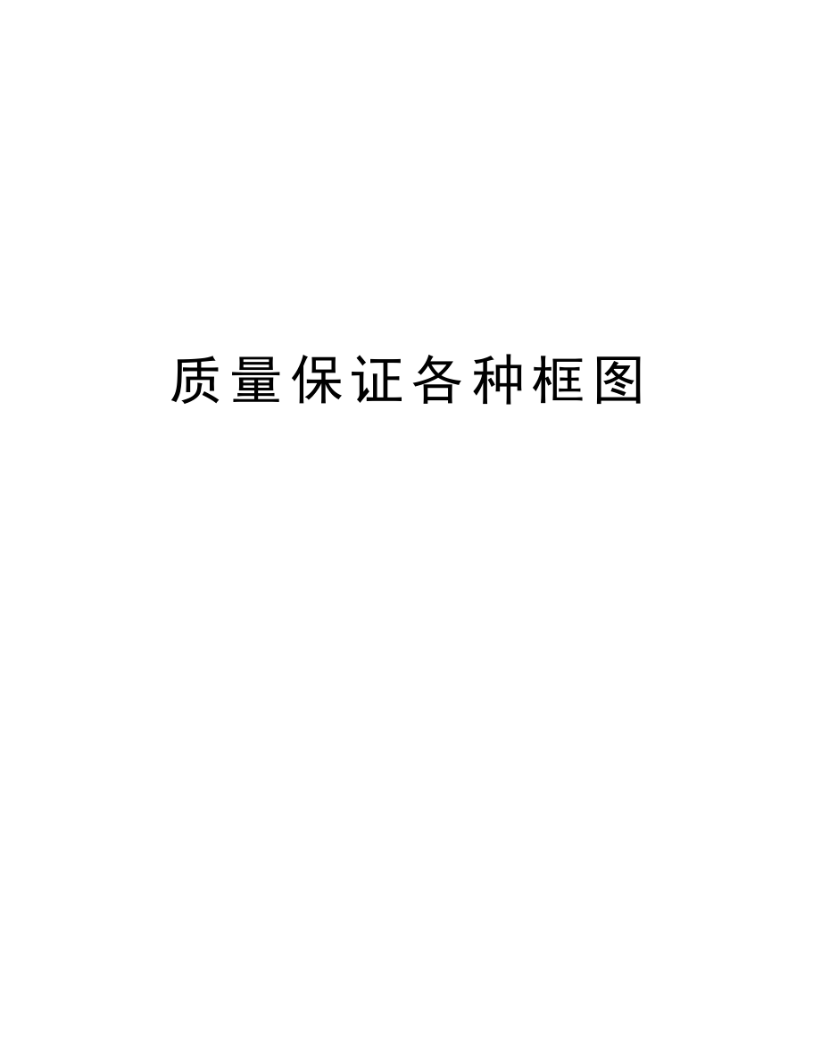 质量保证各种框图.doc_第1页