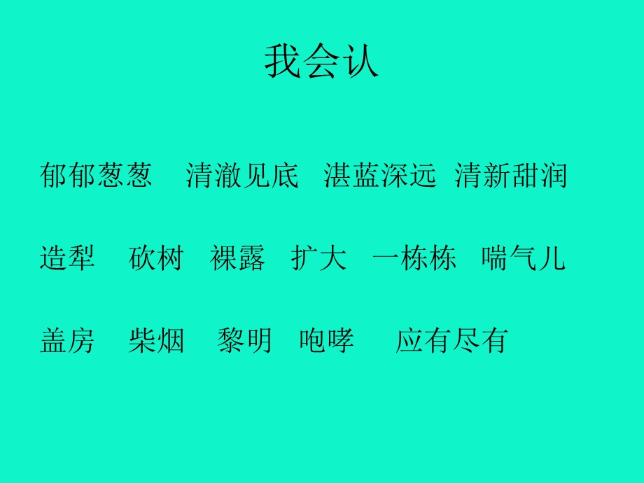 一个小村庄的故事第二课时课件.ppt_第2页