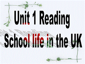 unit 1 reading.ppt