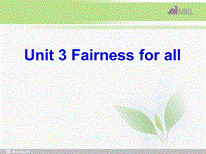 英语：Unit 3Fairness for allReading课件新人教版选修10.ppt