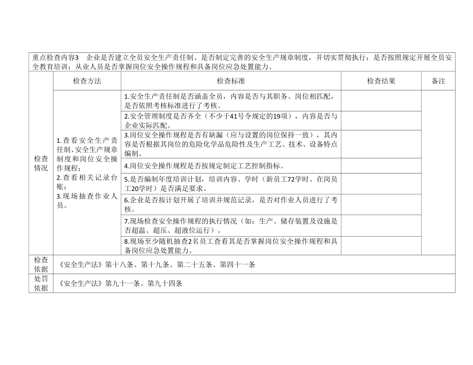 异地交叉互查安全检查表.doc_第3页