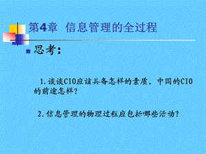 第4章信息管理的全过程.ppt