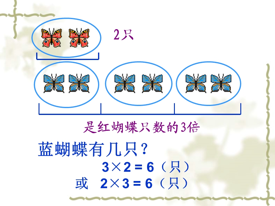 人教新课标二级数学上册[求一个数的几倍是多少].ppt_第3页