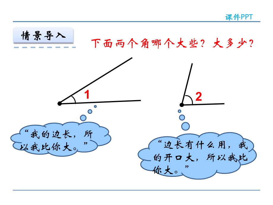 人教版四级数学上册3.2 角的度量课件.ppt_第3页