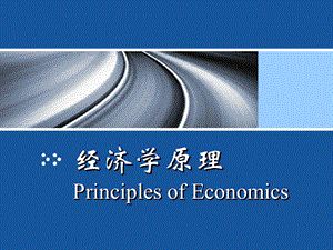 经济学原理导言.ppt