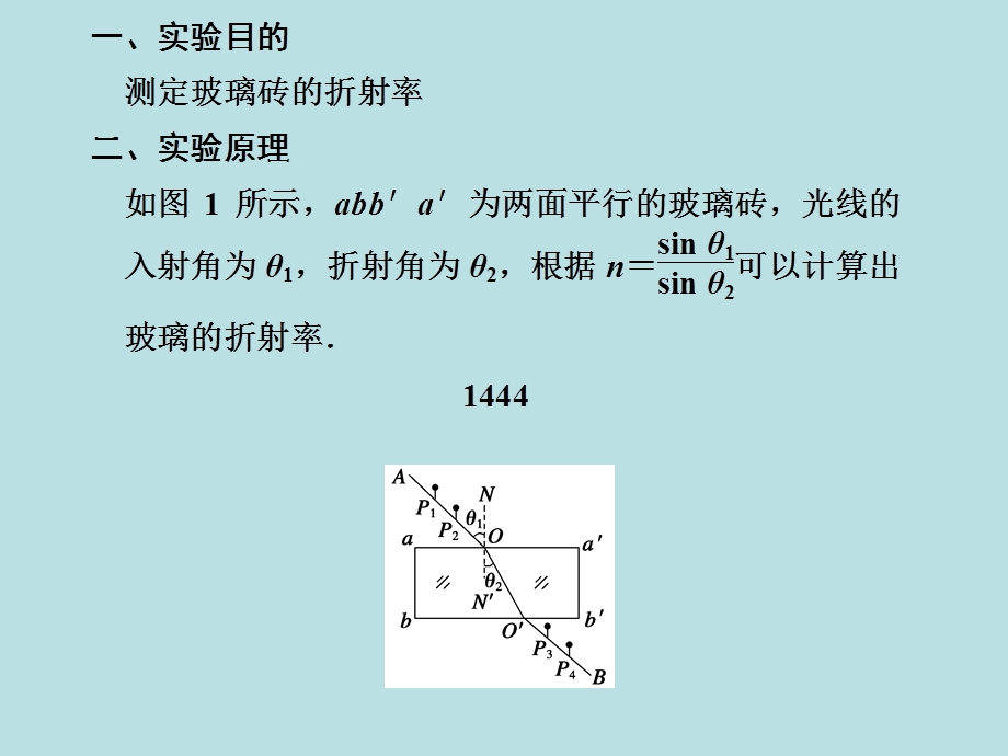 测定玻璃的折射率.ppt_第2页