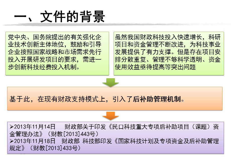 解读“后补助”项目资金管理办法.ppt_第3页