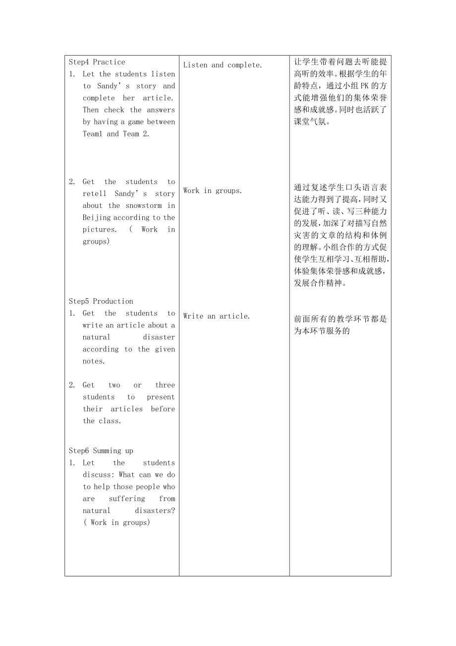 8AUnit6 Natural Disasters“Main Task教学案.doc_第3页