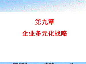 企业多元化战略.ppt