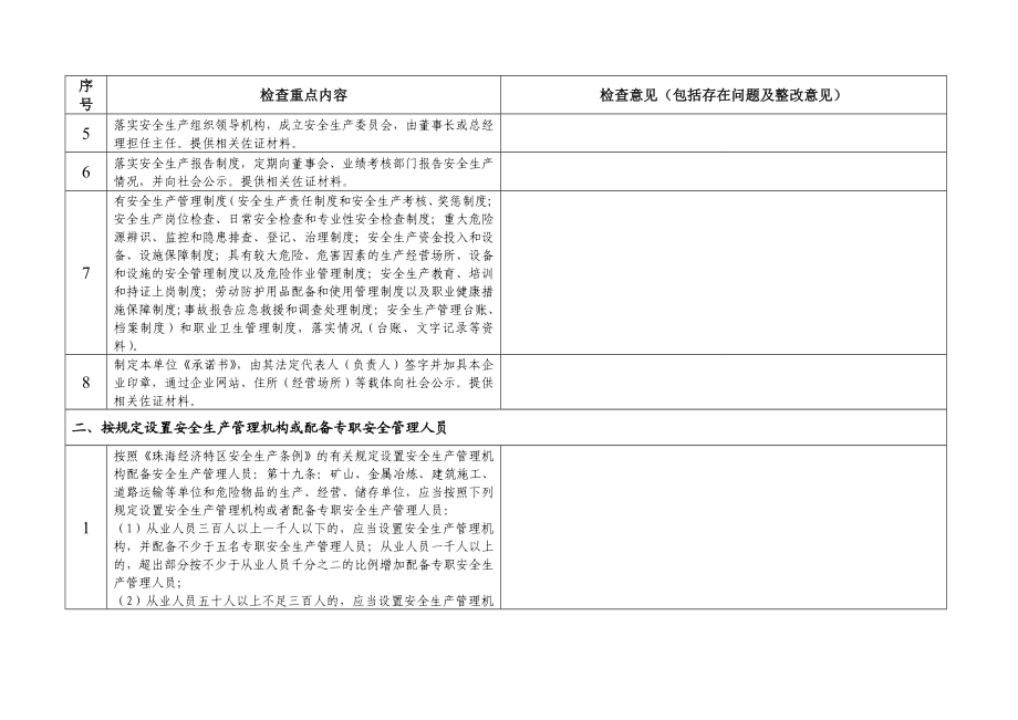 全面落实企业安全生产主体责任检查重点.doc_第2页